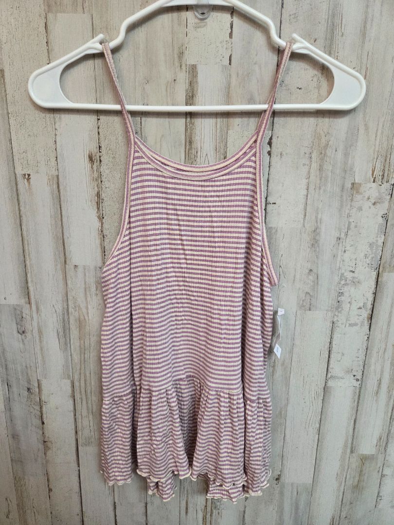 PURPLE AMERICAN EAGLE NEW STRIPED CAMI, LADIES S