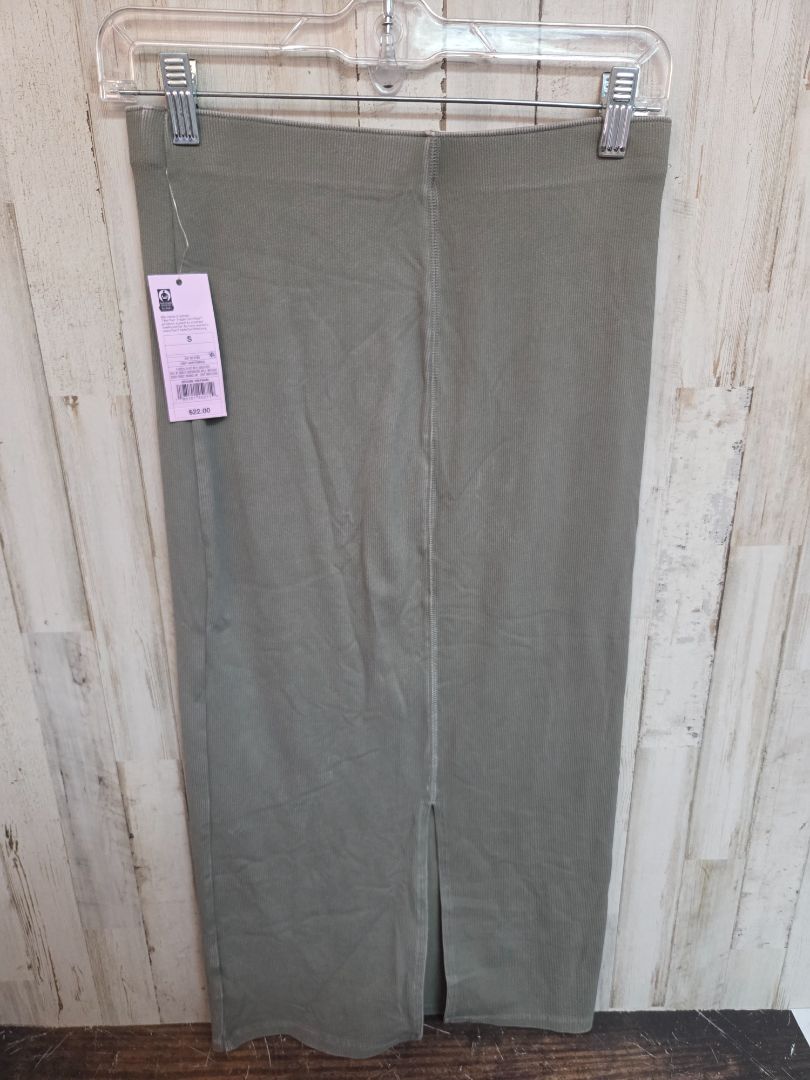 GREY WILD FABLE NEW RIBBED SKIRT, LADIES S