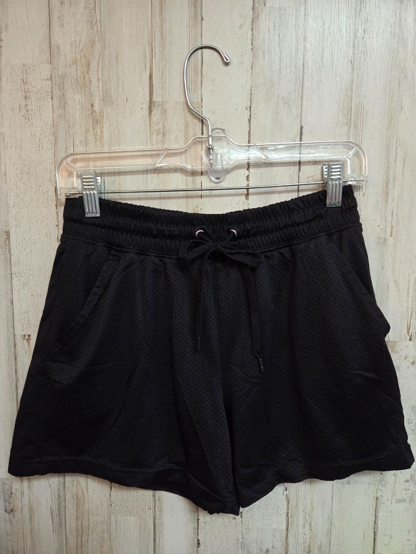 BLACK ATHLETIC WORKS MESH SHORTS, LADIES M
