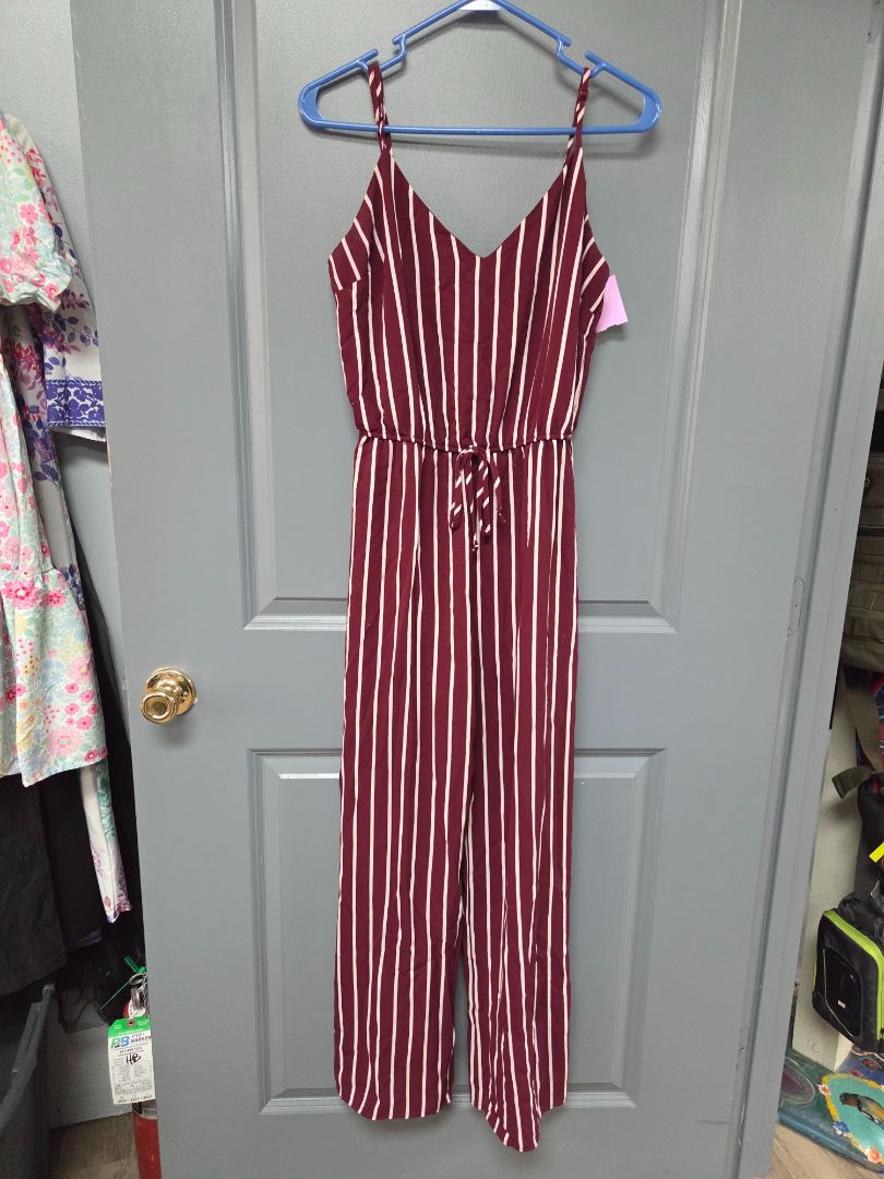 MAROON AMBIANCE STRIPE JUMPER, LADIES M