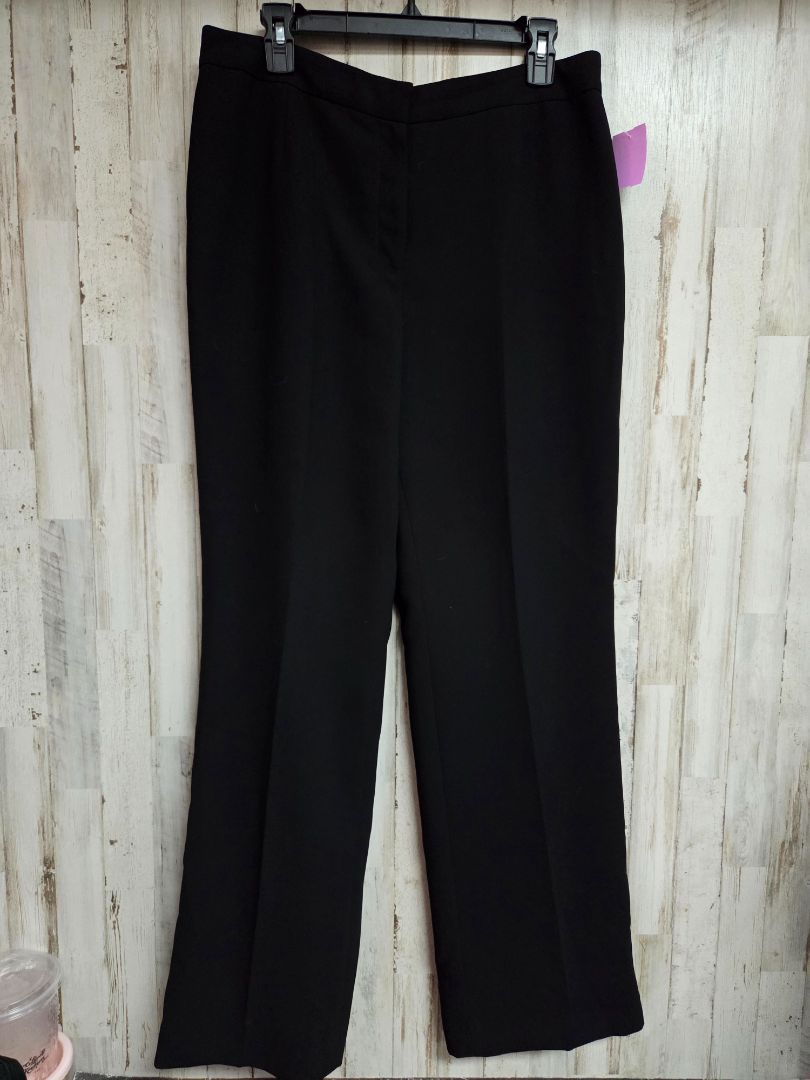 BLACK KASPER SZ10 DRESS PANTS, LADIES L