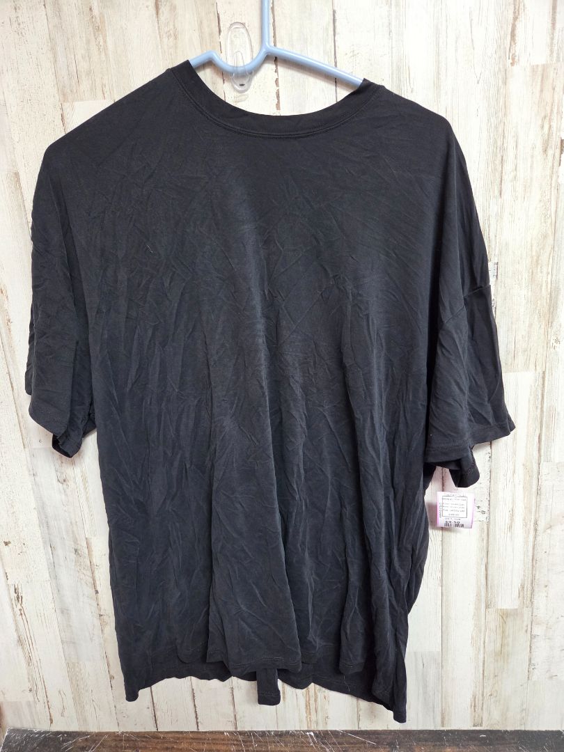 CHARCOAL DOUBLE ZERO OVERSIZE SOFT TOP, LADIES S/M