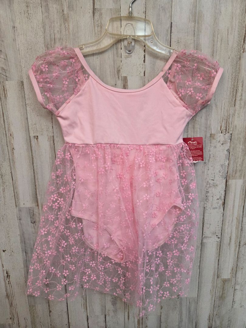 PINK CAPEZIO NEW TUTU LEOTARD, GIRL 10/12