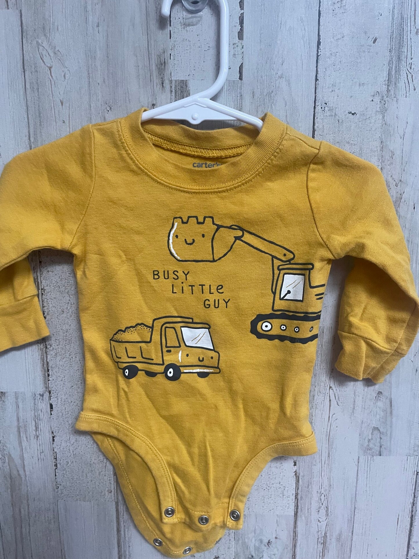 Mustard Carters 6m Busy Guy Onsie, Boy 0-9m