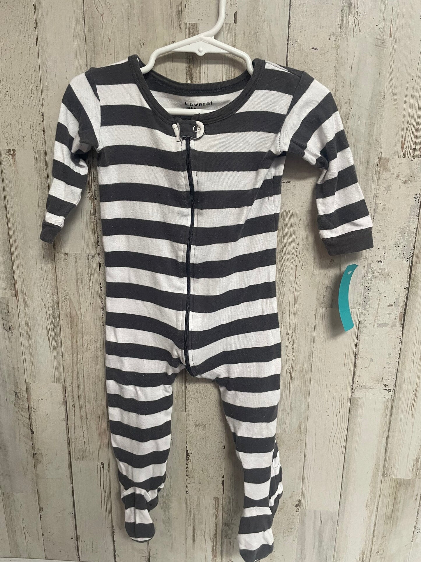 Grey Loveret Baby 12m Stripped Sleeper, Boy 12-24m