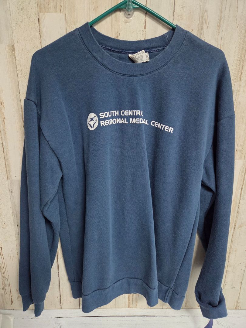 NAVY AMERICAN APPAREL SOUTH CENTRAL SWEATSHIRT, LADIES M