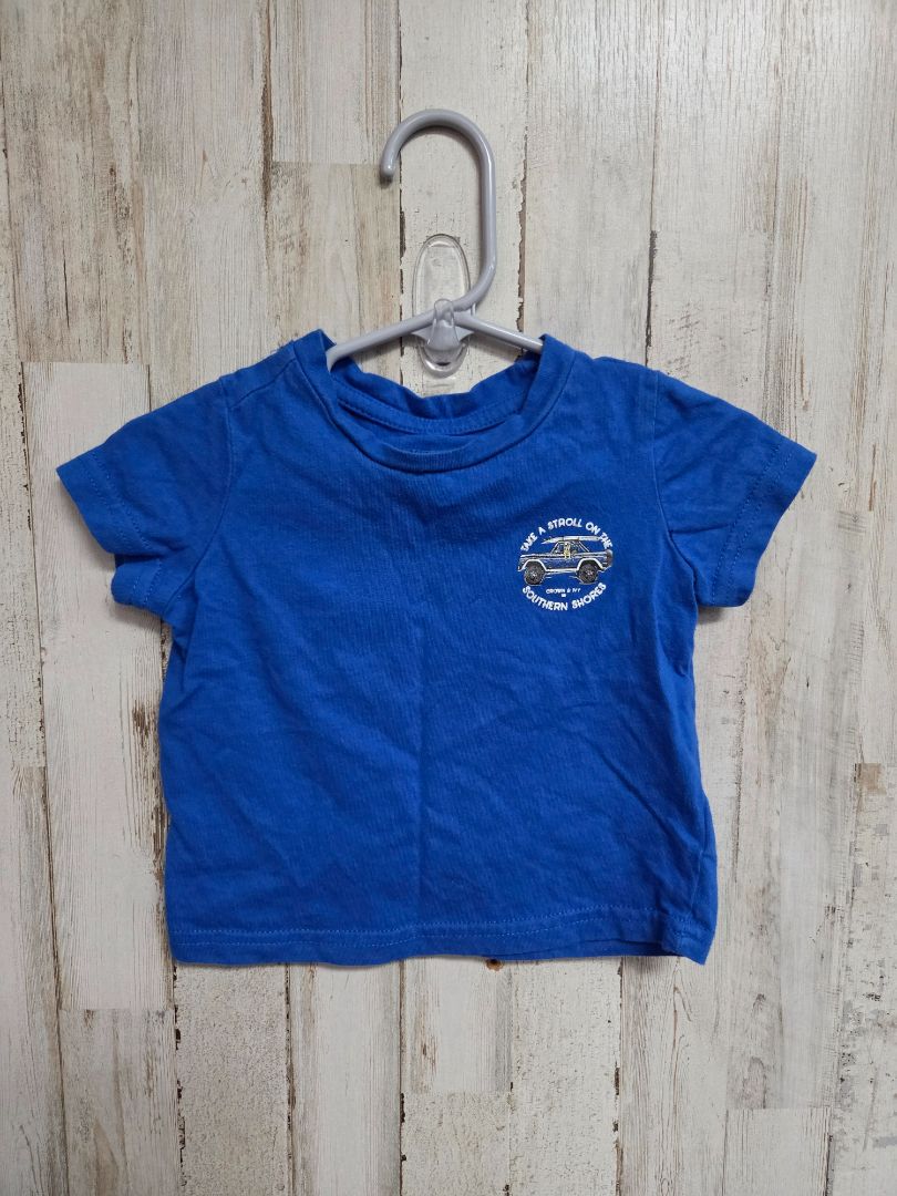 BLUE CROWN & IVY SOUTHERN SHORES TEE, BOY 12M