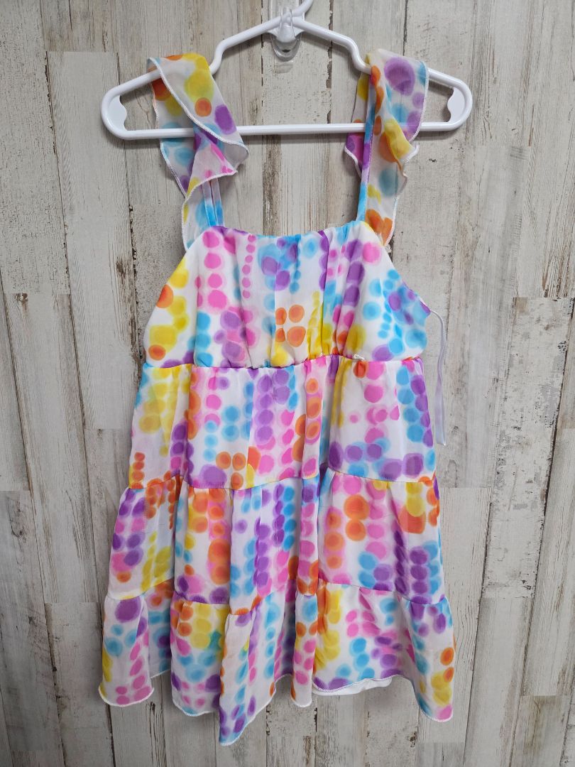 MULTI B WEAR SPECKLE TANK DRESS, GIRL 6