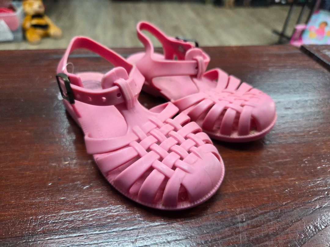 pink WHIM & WANDER rubber shoes, shoes 7
