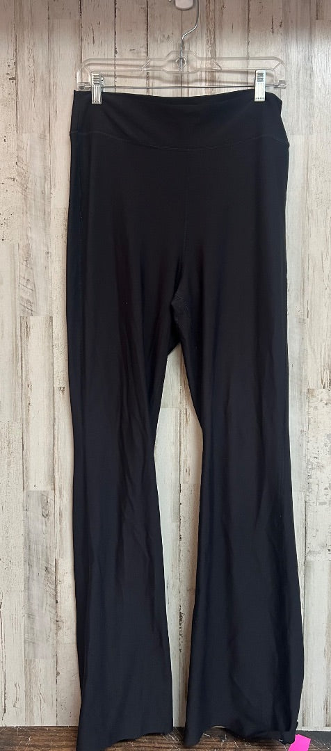BLACK OLD NAVY DRY FIT FLARE LEGGINGS, LADIES L