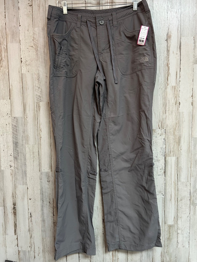 GREY THE NORTH FACE SZ 10 DRY FIT PANTS, LADIES L