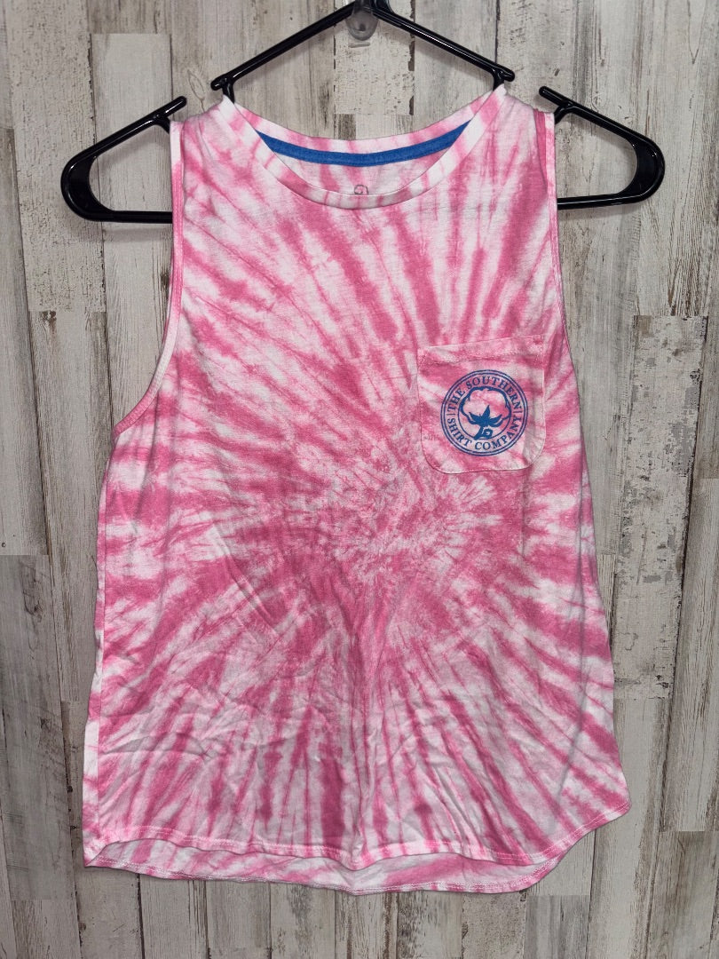 pink Southern shirt company Tyedye tank, Ladies S