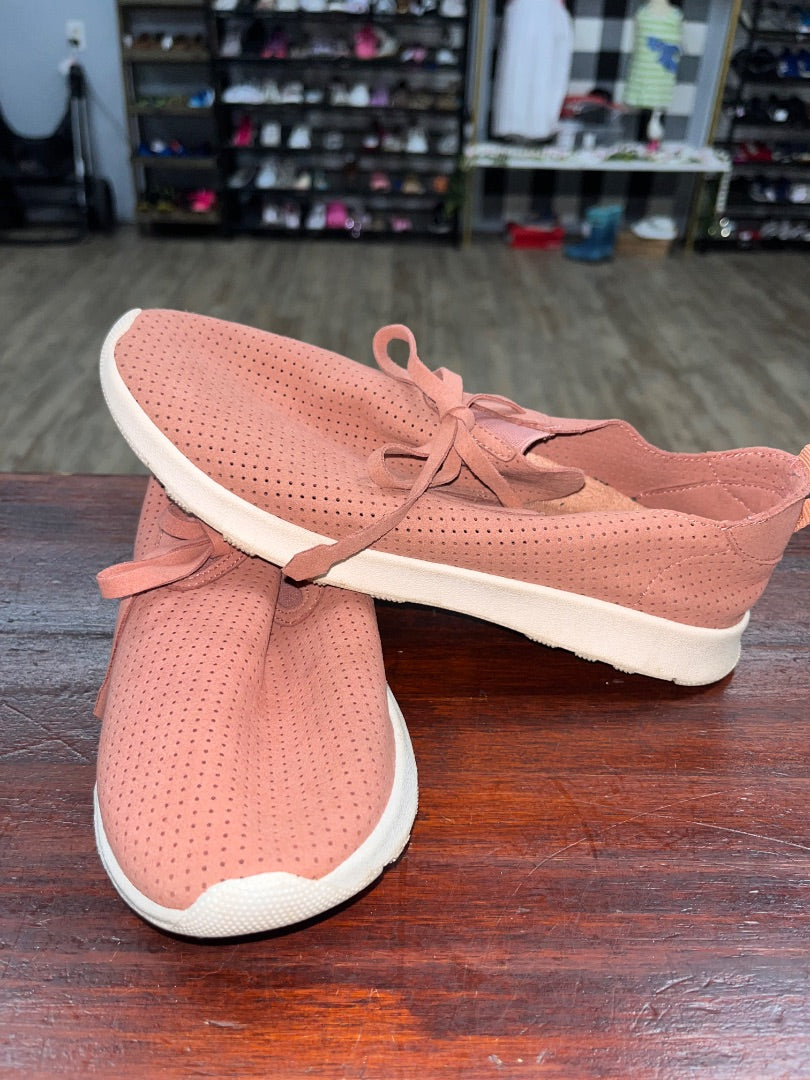 MAUVE NOT RATED LACE UP SUEDE SNEAKERS, SHOES A8