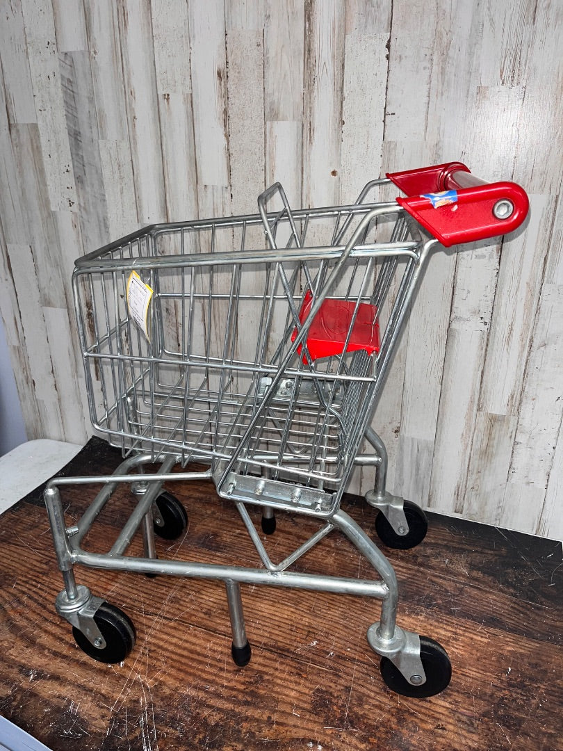 SILVER MELISSA & DOUG METAL CHILD BUGGY