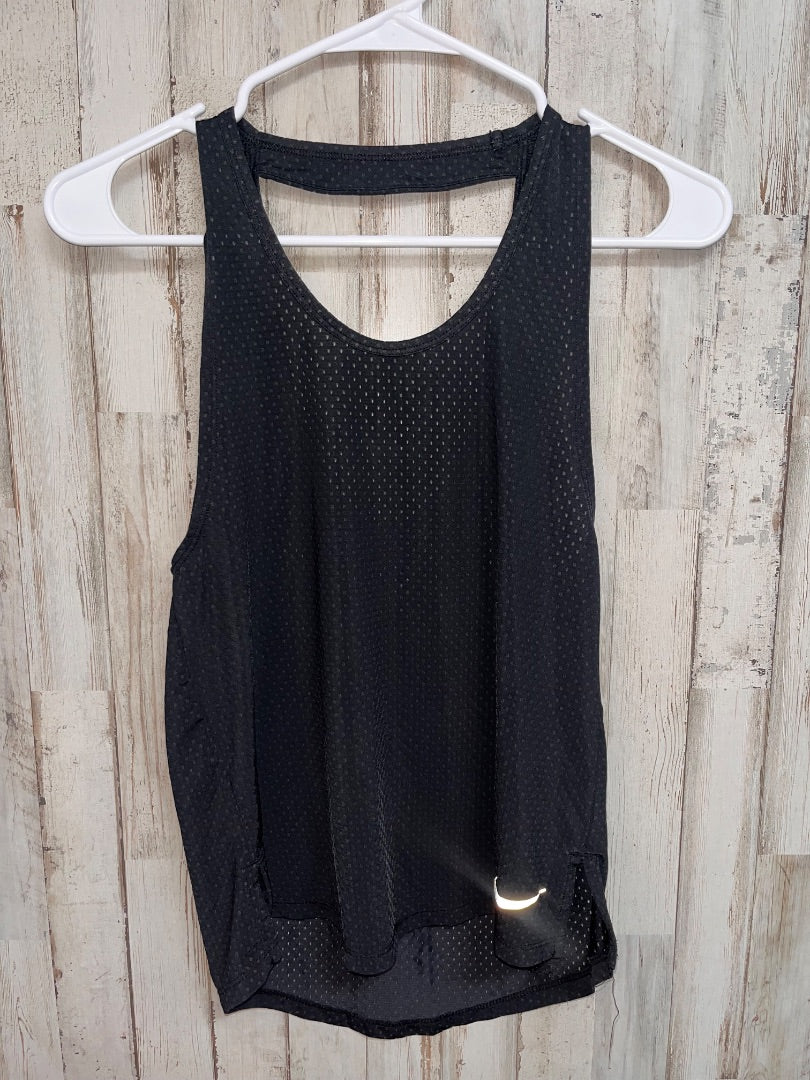 BLACK NIKE MESH DRY FIT TANK, LADIES XS