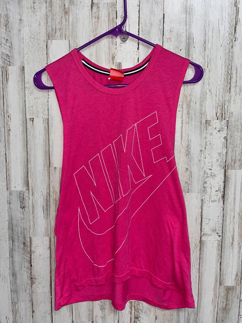 PINK NIKE COTTON TANK, LADIES S