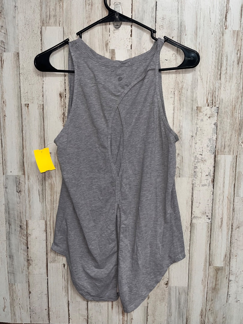 GREY OPEN BACK TANK, LADIES S