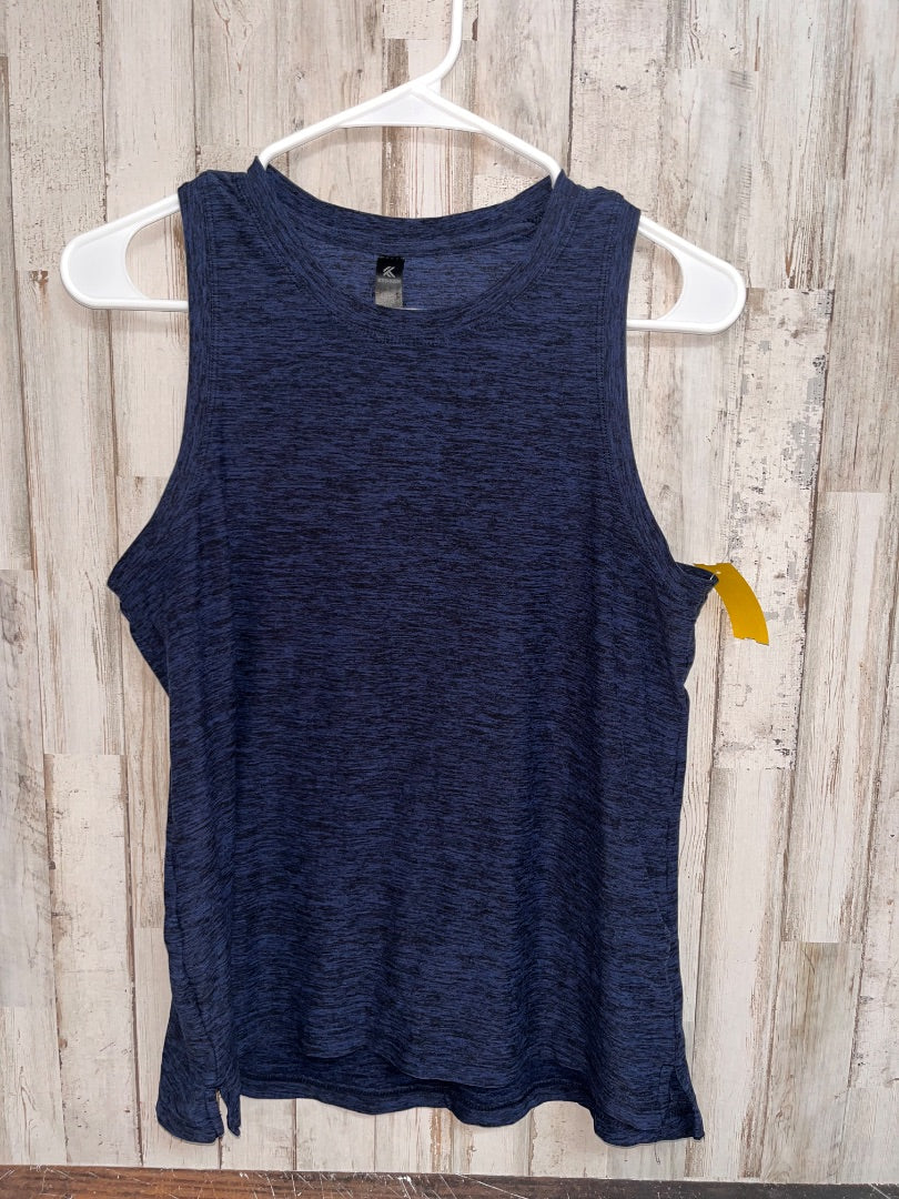 BLUE/BLACK KYODAN SOFT HEATHER TANK, LADIES S