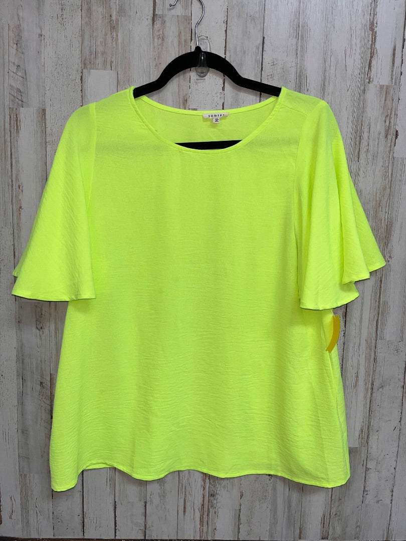 NEON JODIFL TEXTURED FLOWY TOP, LADIES S
