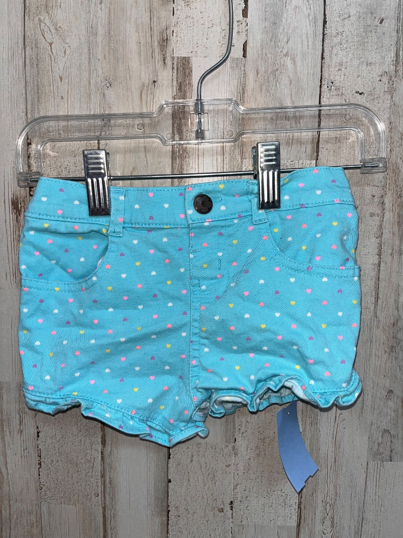 BLUE GARANIMALS DOTTED SHORTS, GIRL 18M