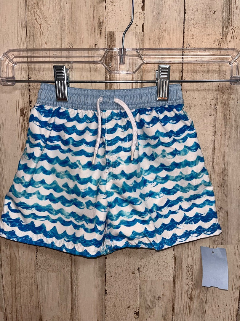 BLUE FLOATIMINI WAVE SWIM SHORTS, BOY 24M