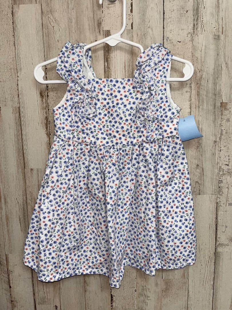 BLUE JUST ONE YOU FLORAL SUN DRESS, GIRL 18M