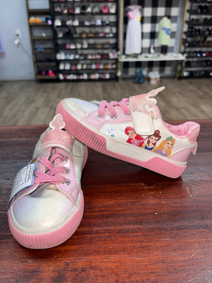 PINK DISNEY PRINCESS VELCRO SNEAKERS, SHOES 9