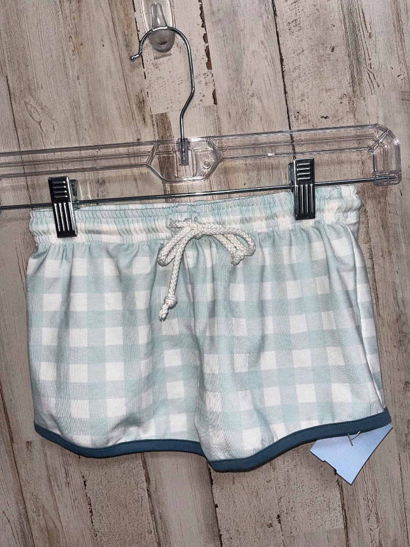 MINT BOUTIQUE GINGHAM DRAWSTRING SHORTS, BOY 4T