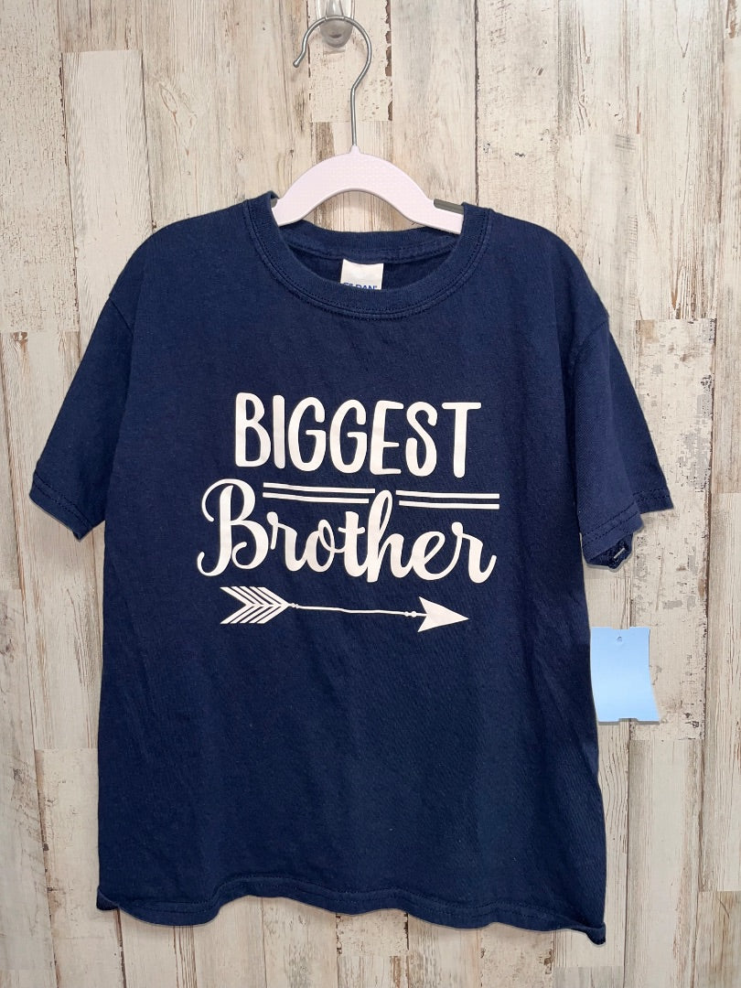 NAVY GILDAN BIGGEST BROTHER TEE, BOY 8