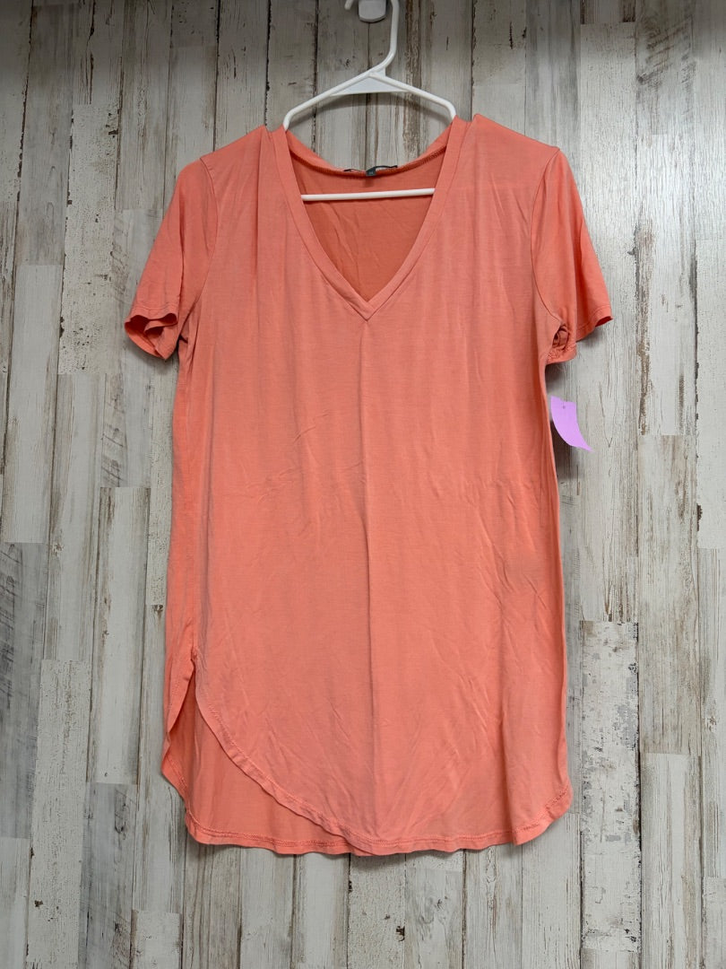 PEACH EMMAS CLOSET VNECK COTTON TEE, LADIES M