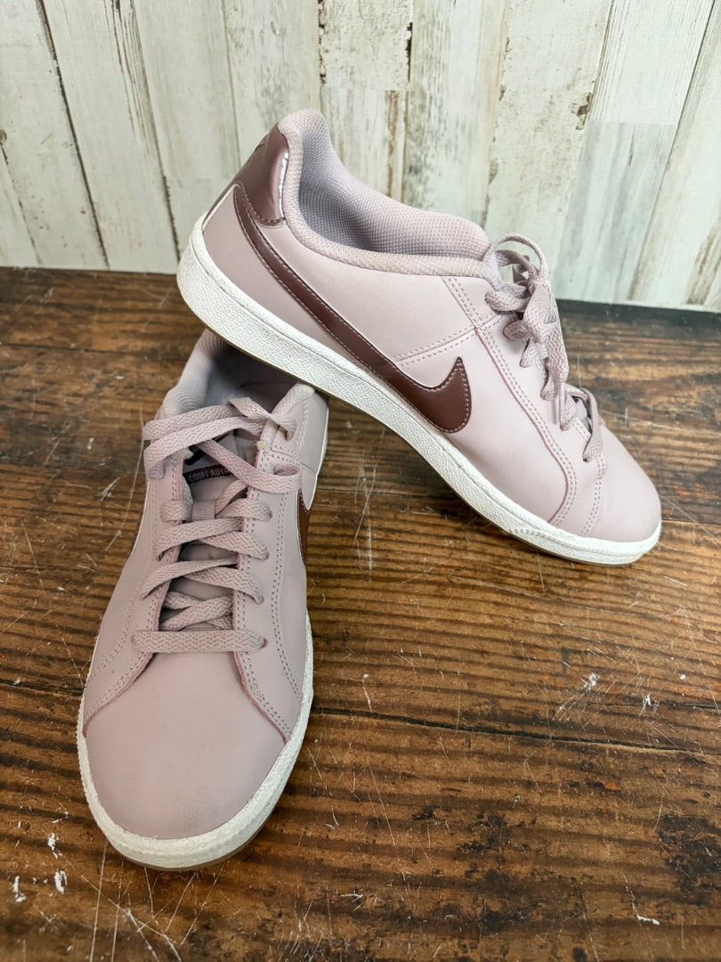 PURPLE NIKE LOGO SNEAKERS, SHOES A9