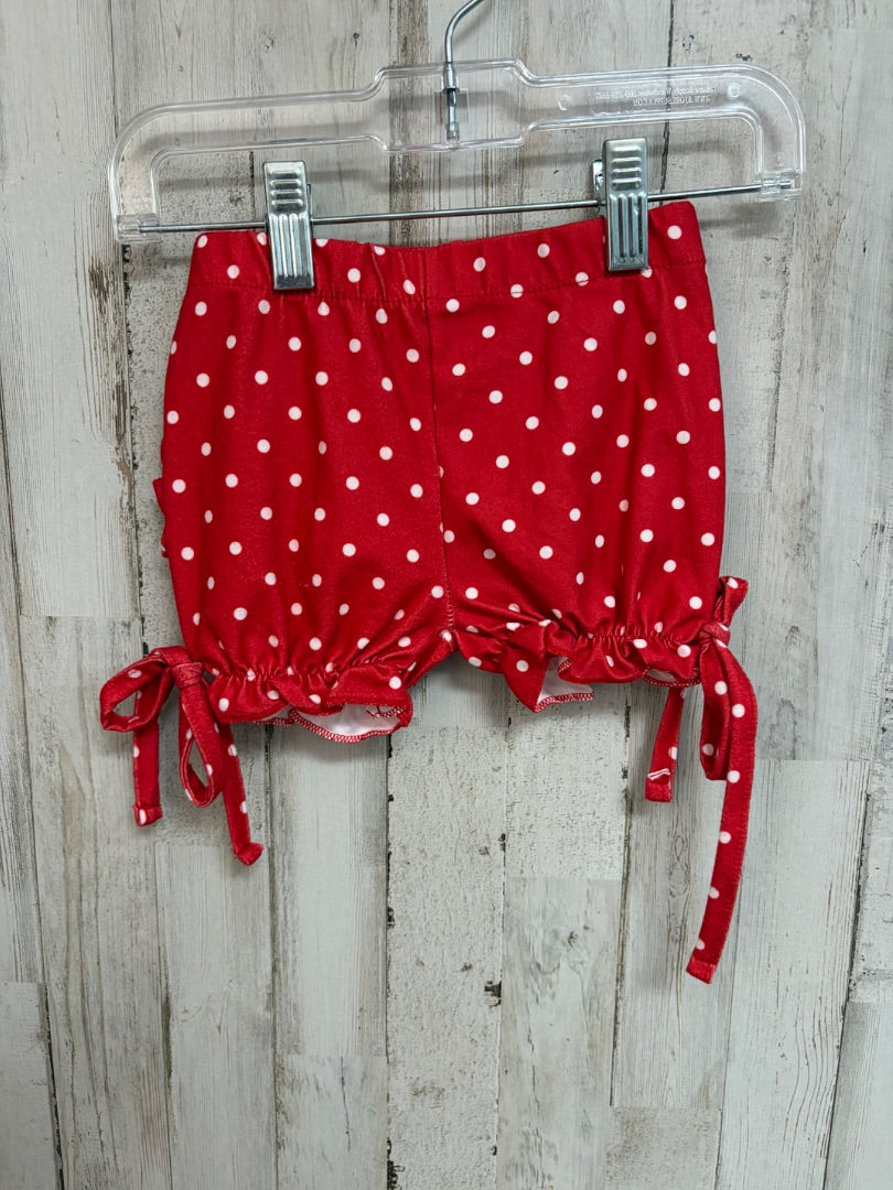 red sugar bee polka dot shorts, girl 12m