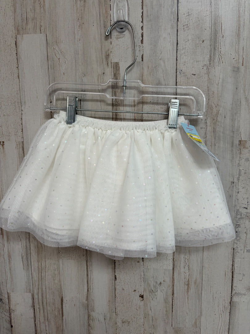 white CAT & JACK NEW tutu, girl 18m