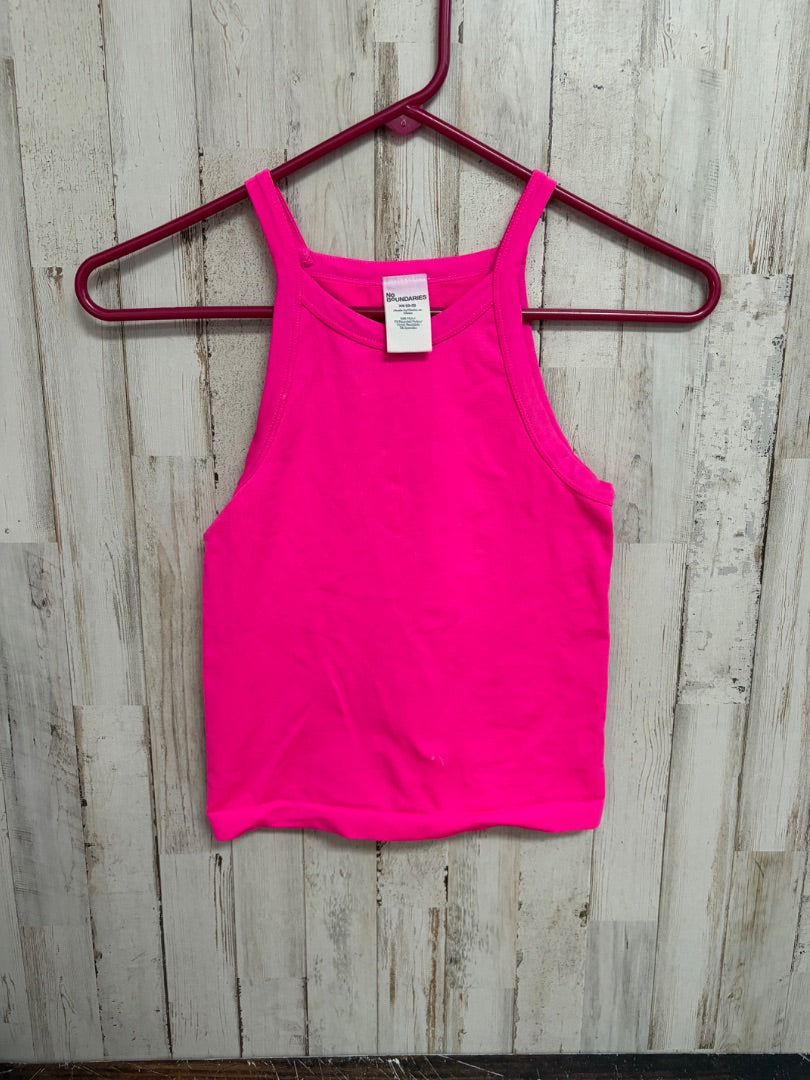 pink nobo crop tank, LADIES XS