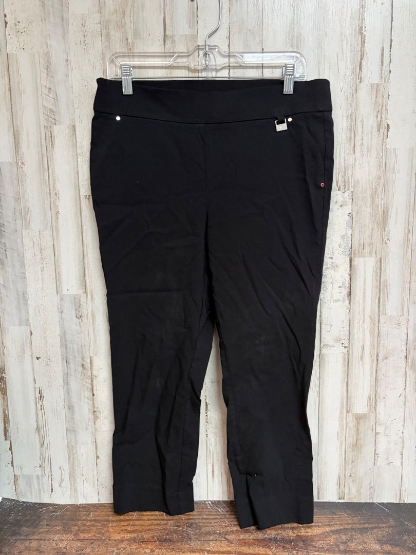 BLACK RAFAELLA SZ14 CAPRIS, LADIES XL