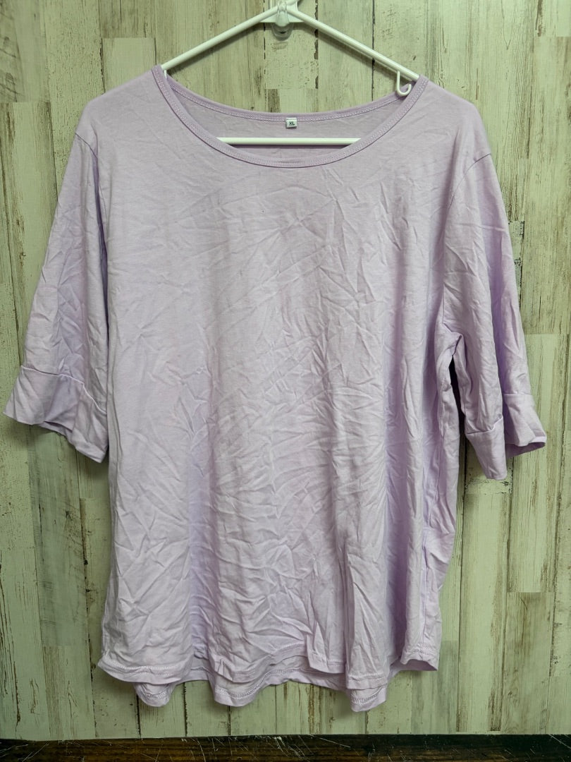 LILAC COTTON TOP, LADIES XL