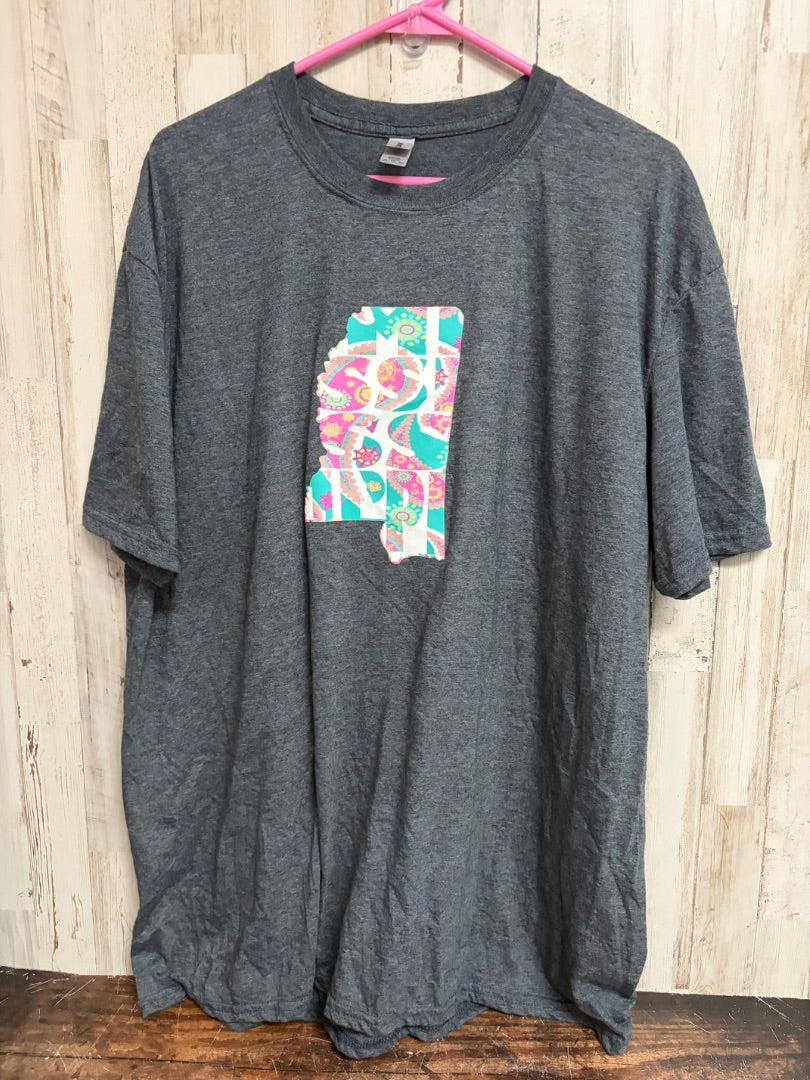 GREY GILDAN MS TEE, LADIES 2X