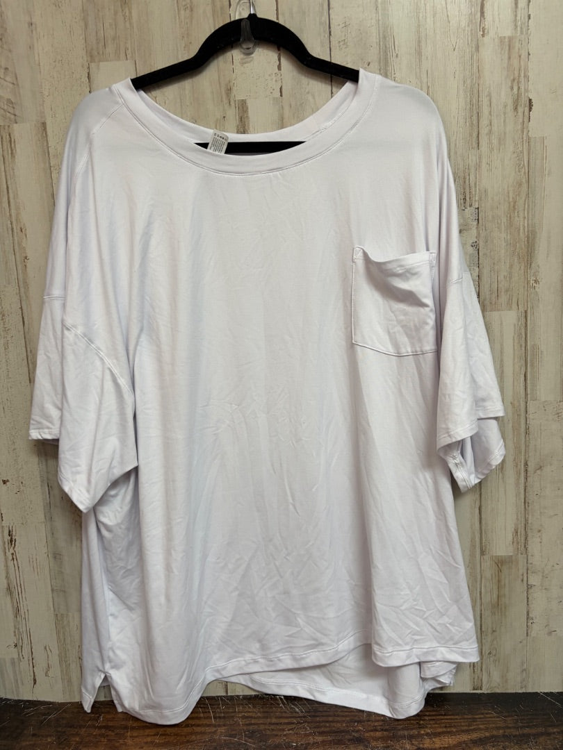 WHITE YOGALICIOUS , LADIES 3X