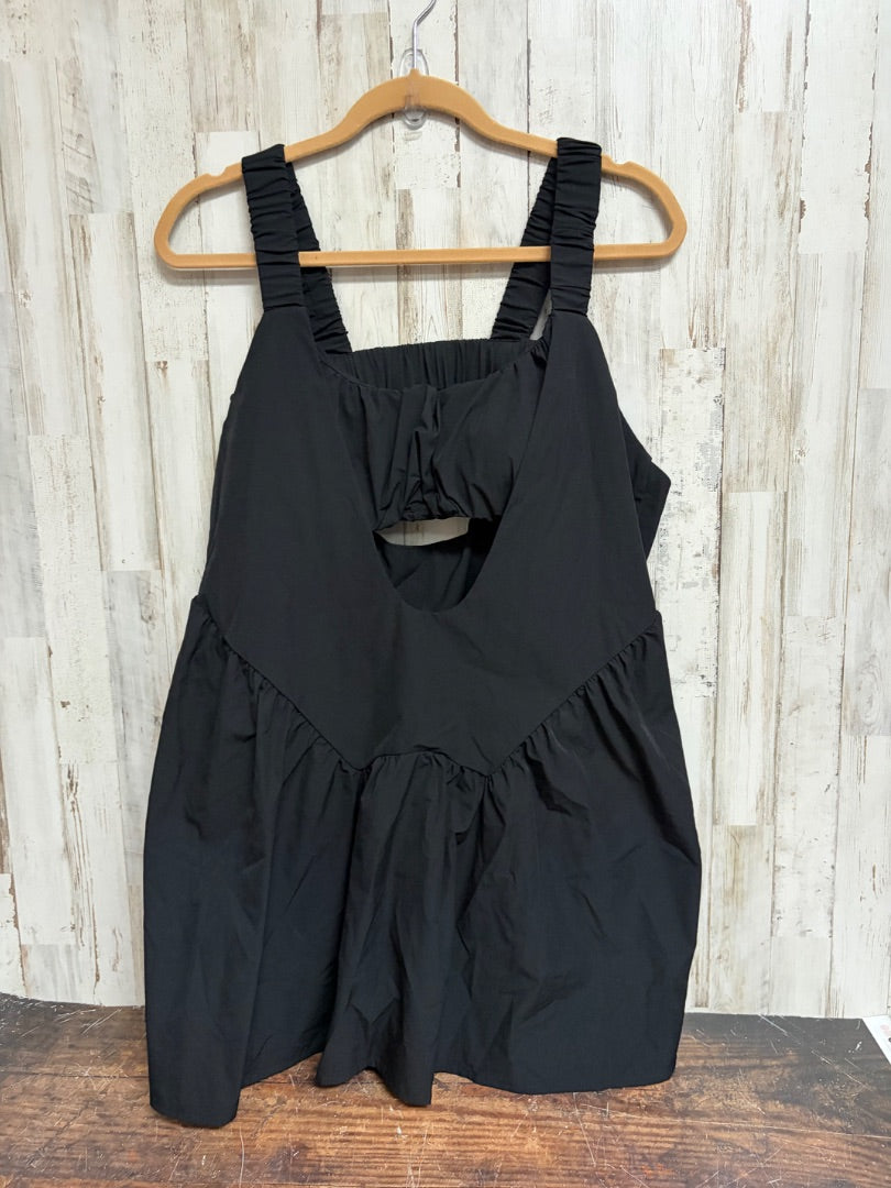 BLACK KEYHOLE DRESS, LADIES M
