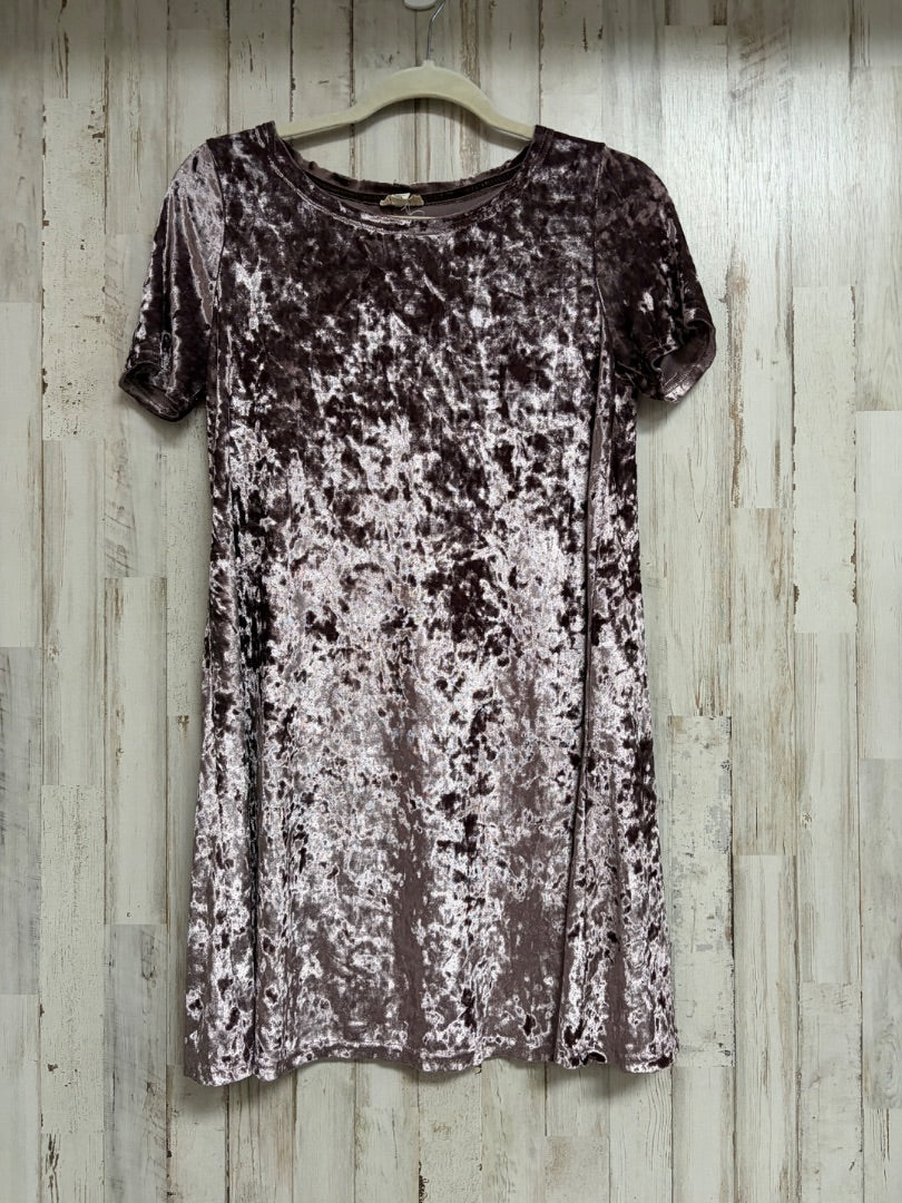 LILAC POL VELVET DRESS, LADIES S
