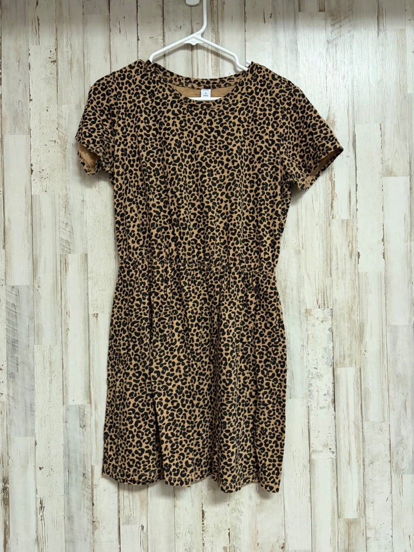 TAN OLD NAVY CHEETAH DRESS, LADIES M