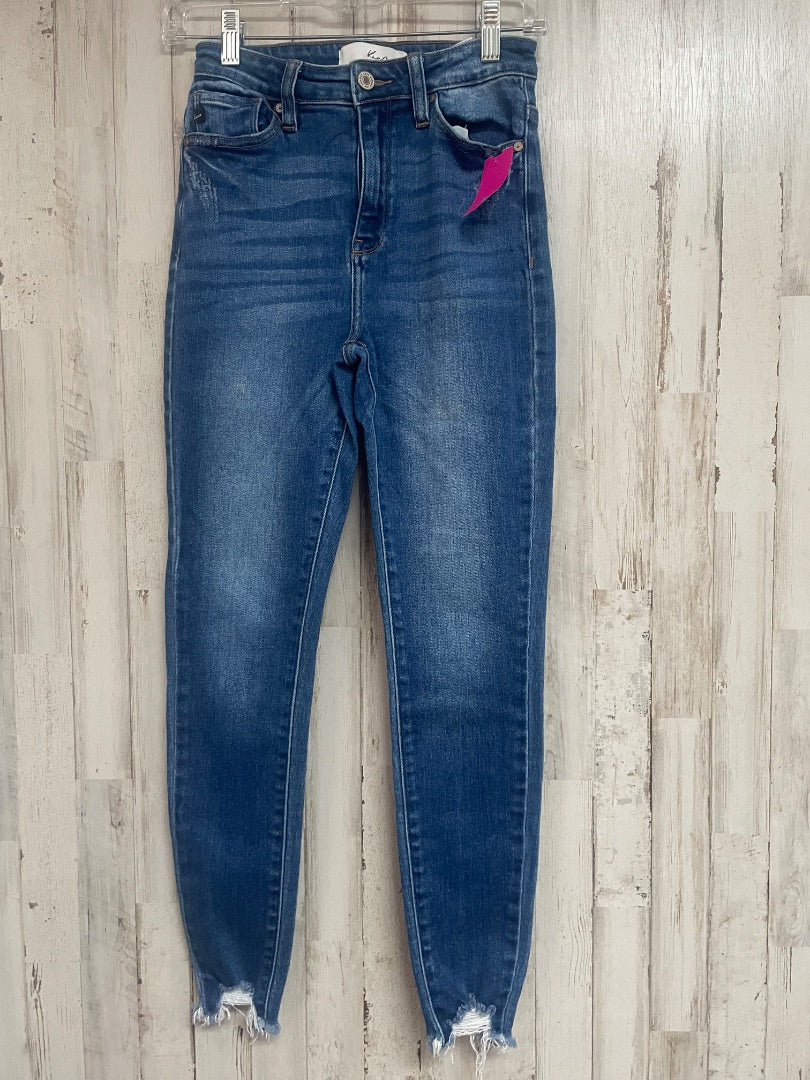 BLUE KANCAN SZ3/25 DENIM SKINNIES, LADIES S