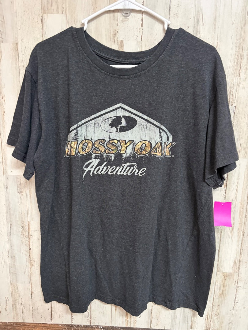 GREY MOSSY OAK MOSSY OAK TEE, LADIES L