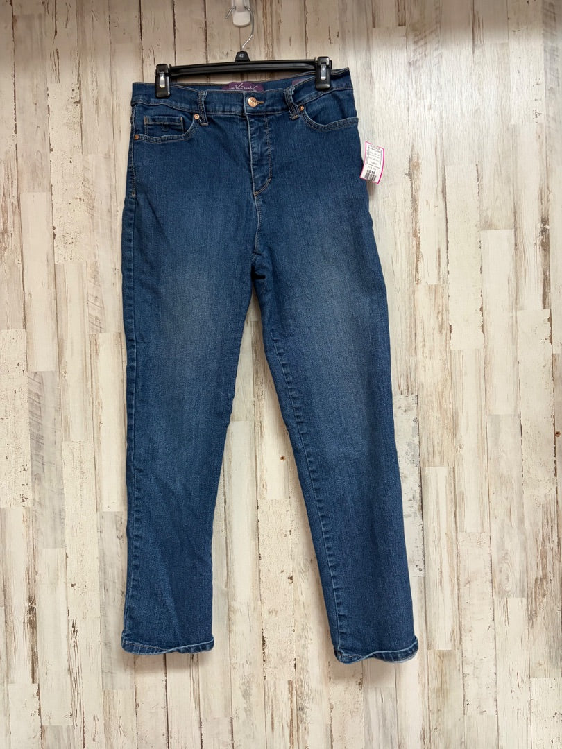 DENIM GLORIA VANDERBILT SZ10 SHORT JEANS, LADIES L