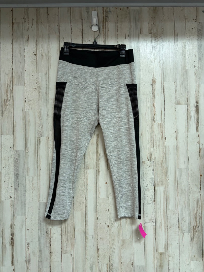GREY XOXO HEATHERED LEGGINGS, LADIES L