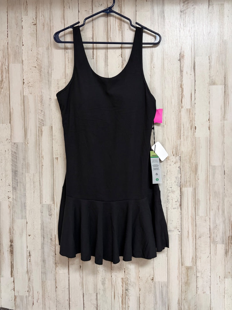 BLACK MONO B ATHLETIC DRESS, LADIES XL