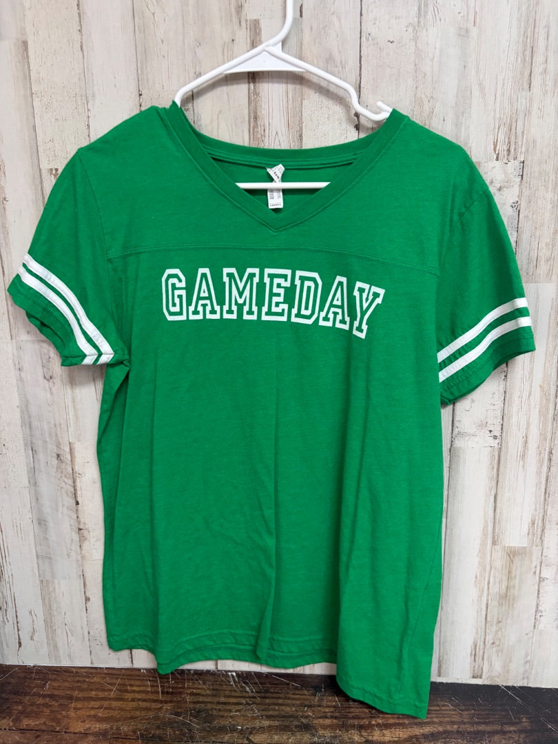 GREEN LIVE & TELL GAME DAY RAGLAN, LADIES L
