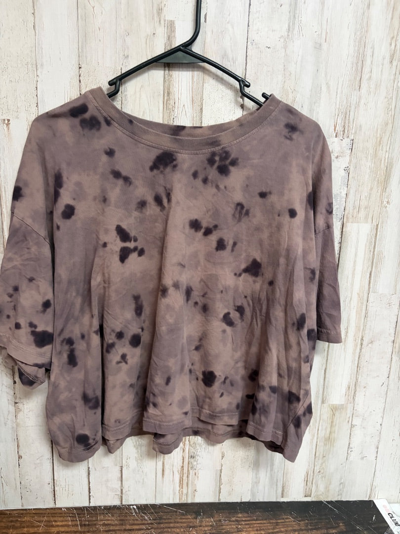 BROWN JOY LAB DYE TOP, LADIES L