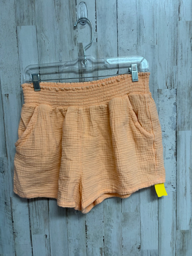 ORANGE MUSLIN SHORTS, LADIES M