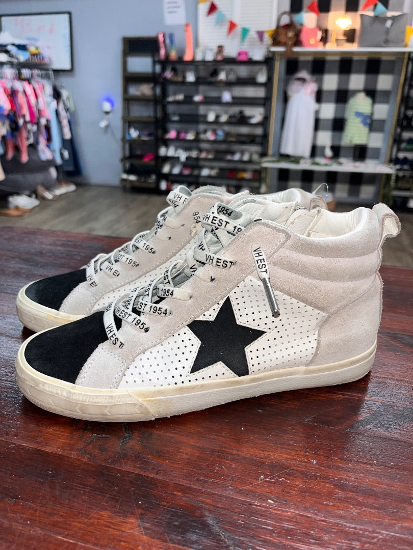 GREY/BLACK VINTAGE HAVANA STAR HIGHTOPS, SHOES A8